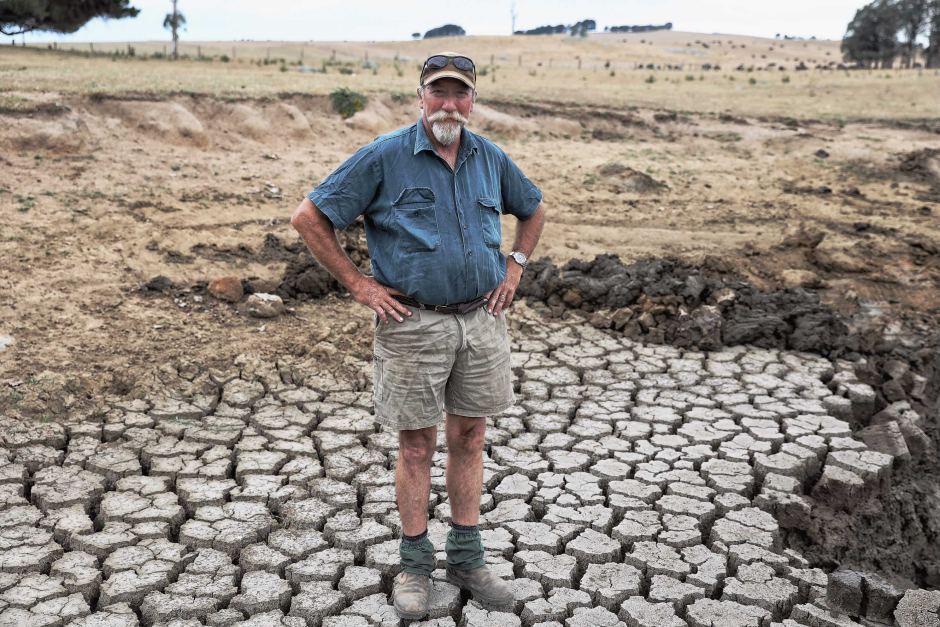 NSW farmer during drought